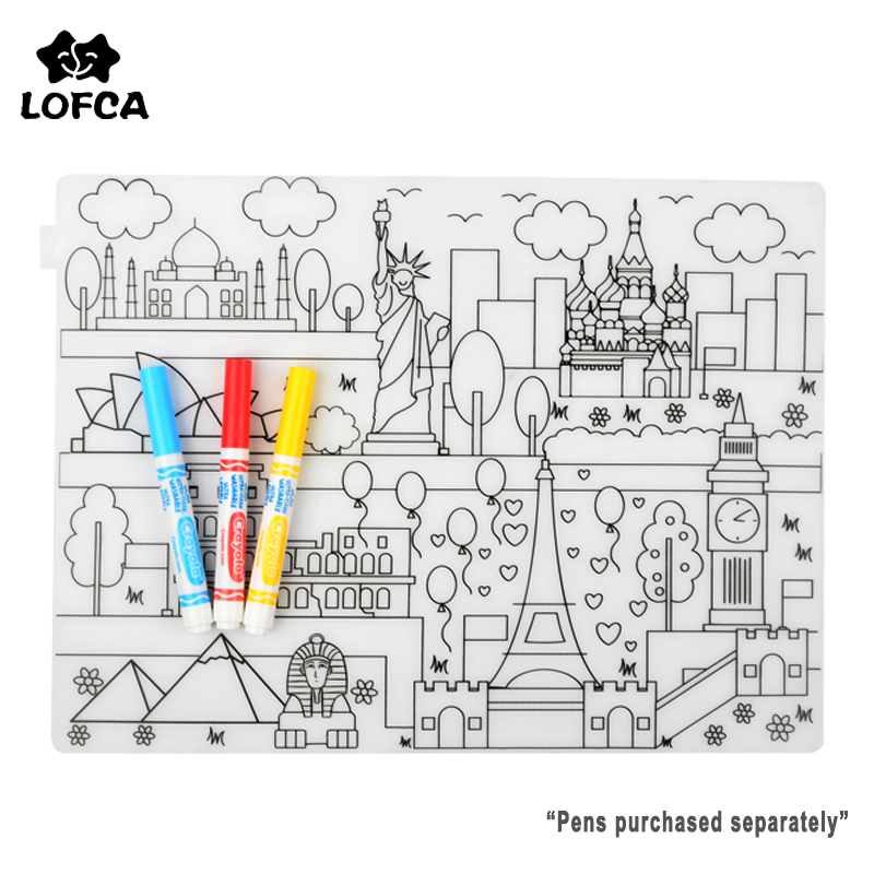 Silicone bebê placemat 1pc ute - Baby Food Chopper avaliação e preço
