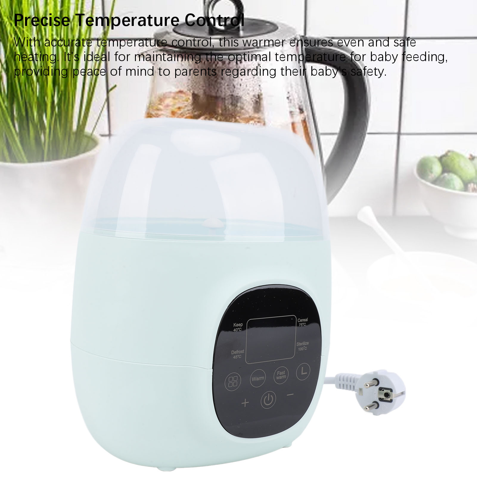 Aquecedor de mamadeira 200W PP - Baby Food Bottle avaliação e preço