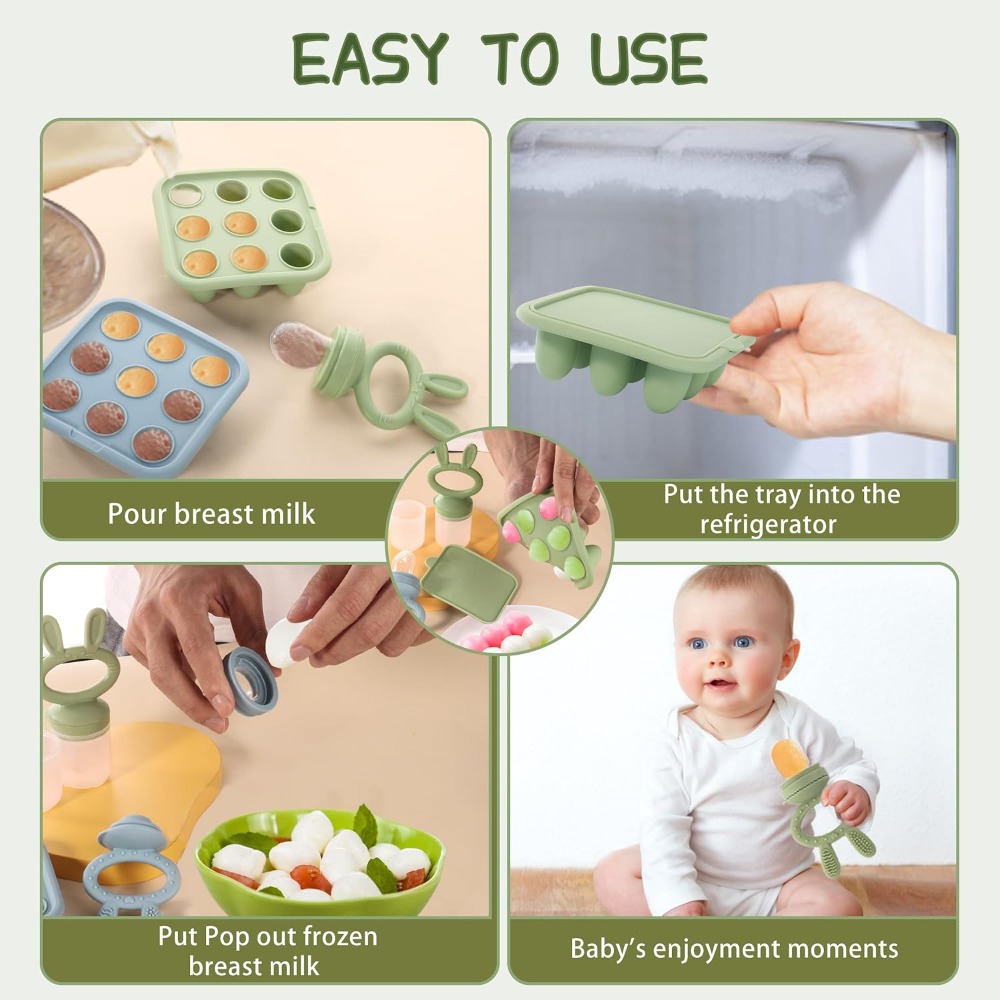 Forma de Silicone para Congela - Baby Food Homemade avaliação e preço