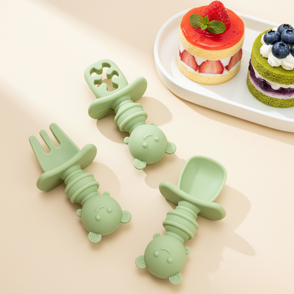 Conjunto de 3 peças de colher  - Baby Food Feeder avaliação e preço