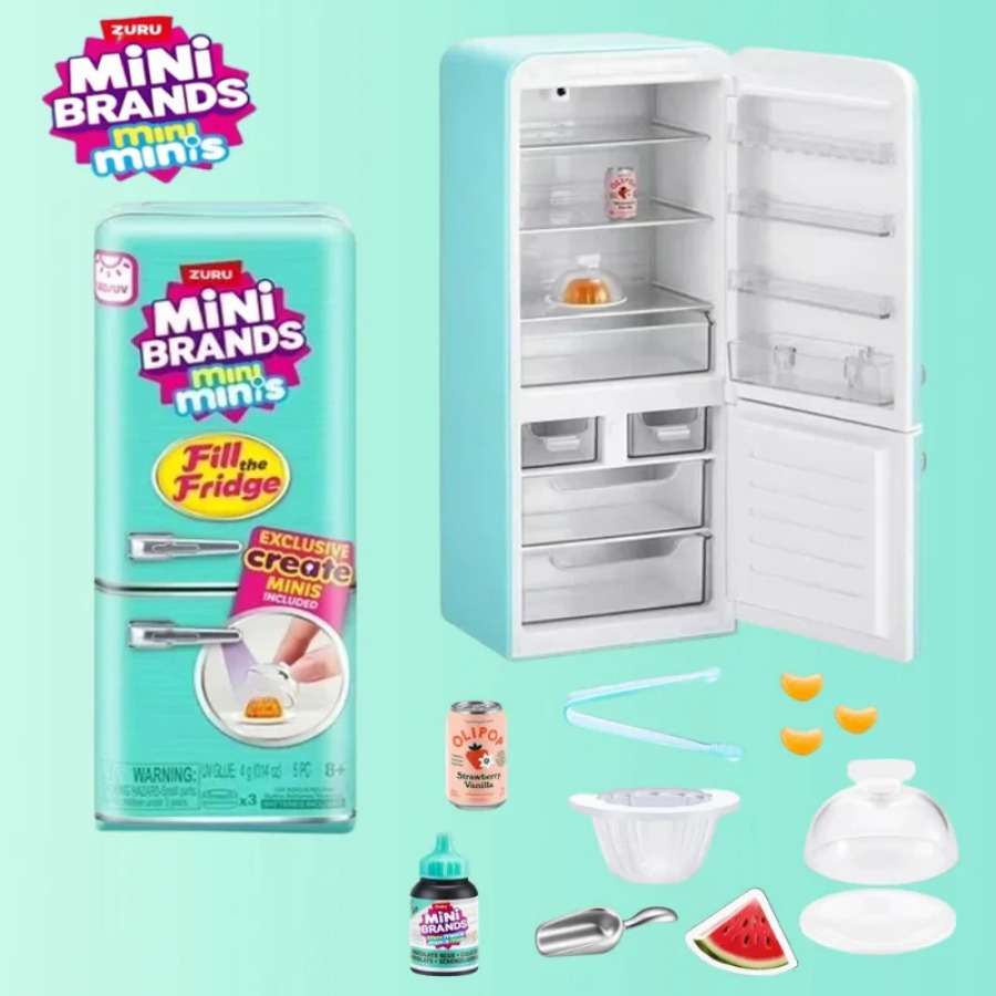 ZURU 5 Surprise Mini Fridge Ba - Baby Food Toy avaliação e preço